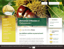 Tablet Screenshot of mourjou.com
